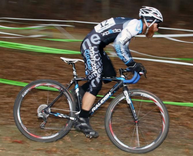 With an icicle hanging from his beard, Robert Marion (American Classic) still managed to have a great race.