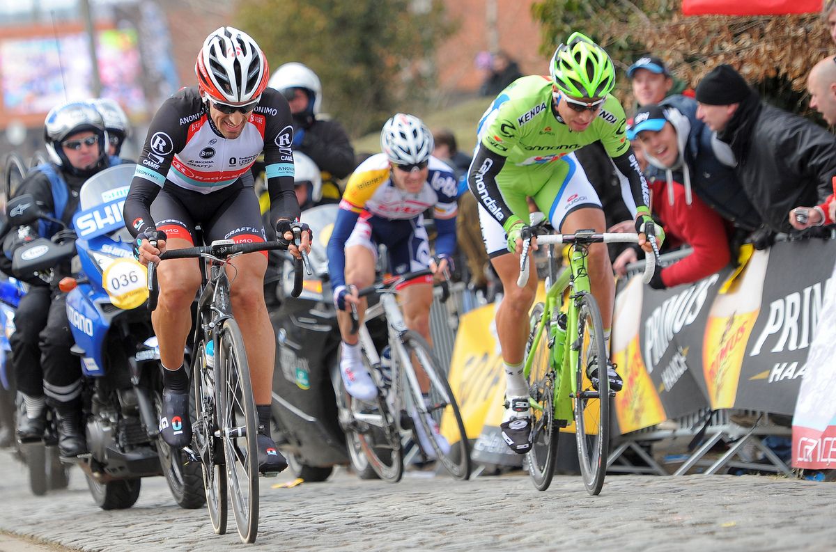 Fabian Cancellara makes the race winning move in 2013