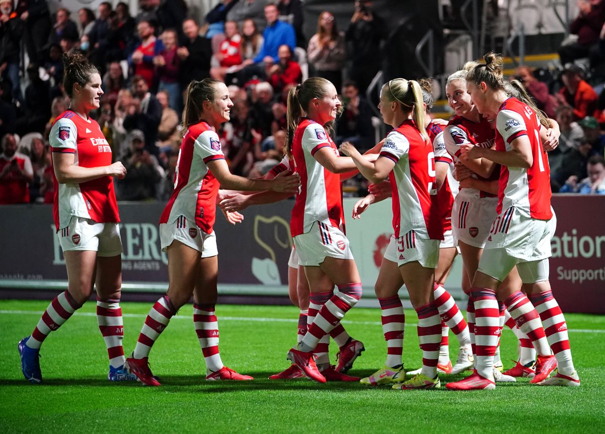 Arsenal v Manchester City – FA Women’s Super League – Meadow Park