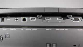 Epson QB1000 rear panel ports