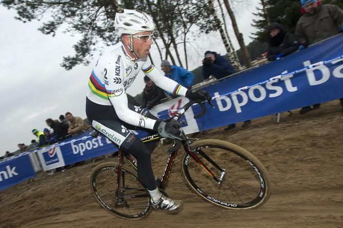 Sven Nys (Crelan) rode to third place in Lille