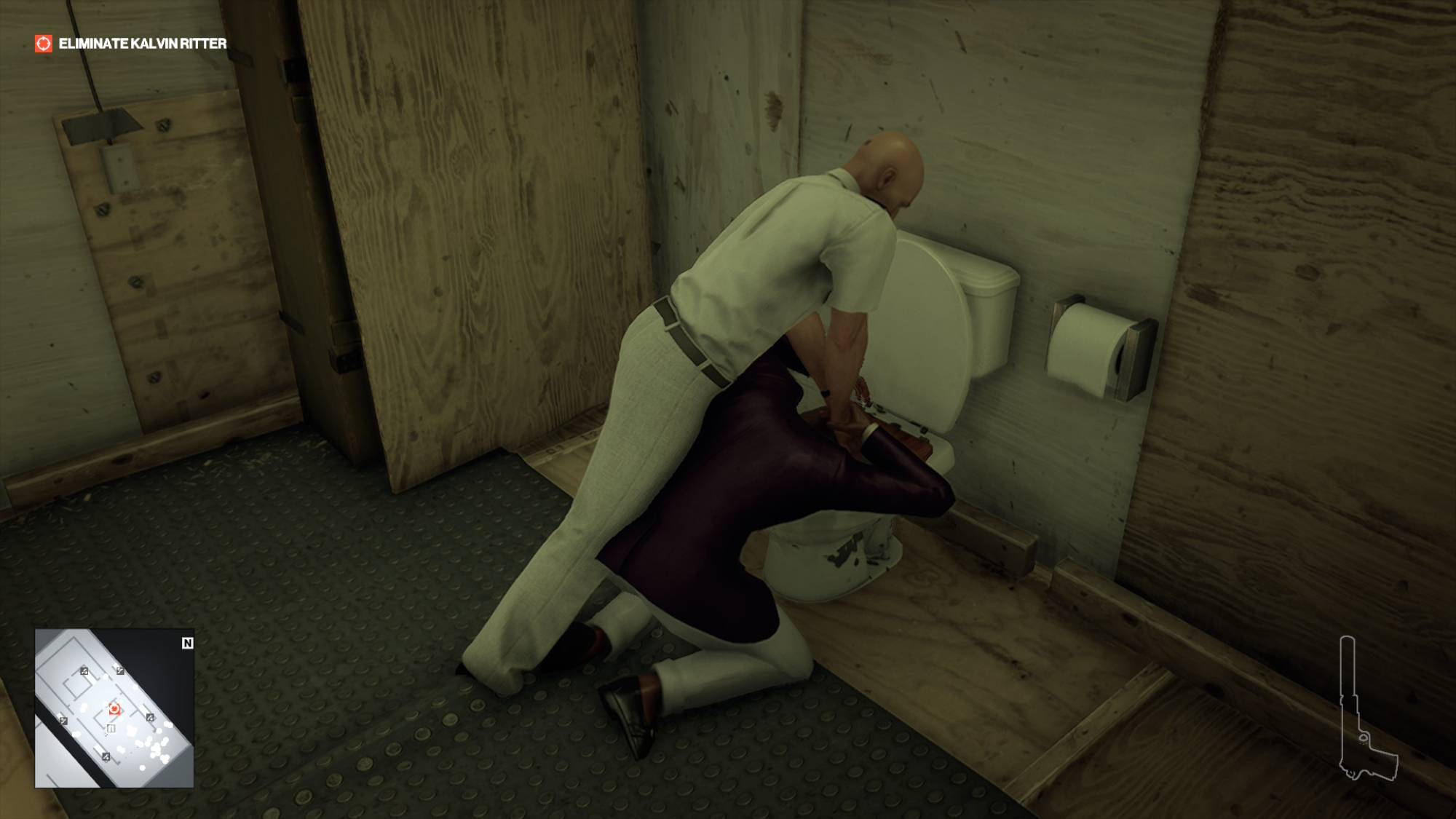 Hitman World of Assassination running on Nintendo Switch 2