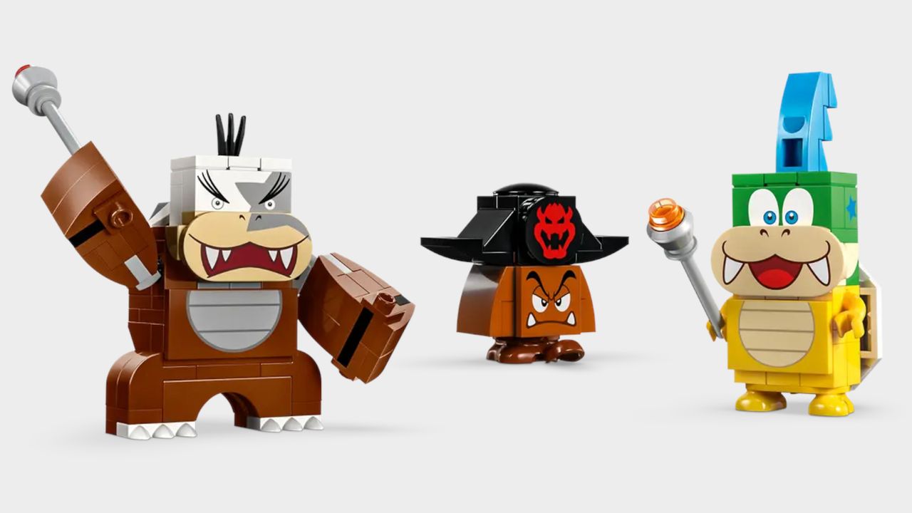 Lego Morton, Goomba pirate, and Larry