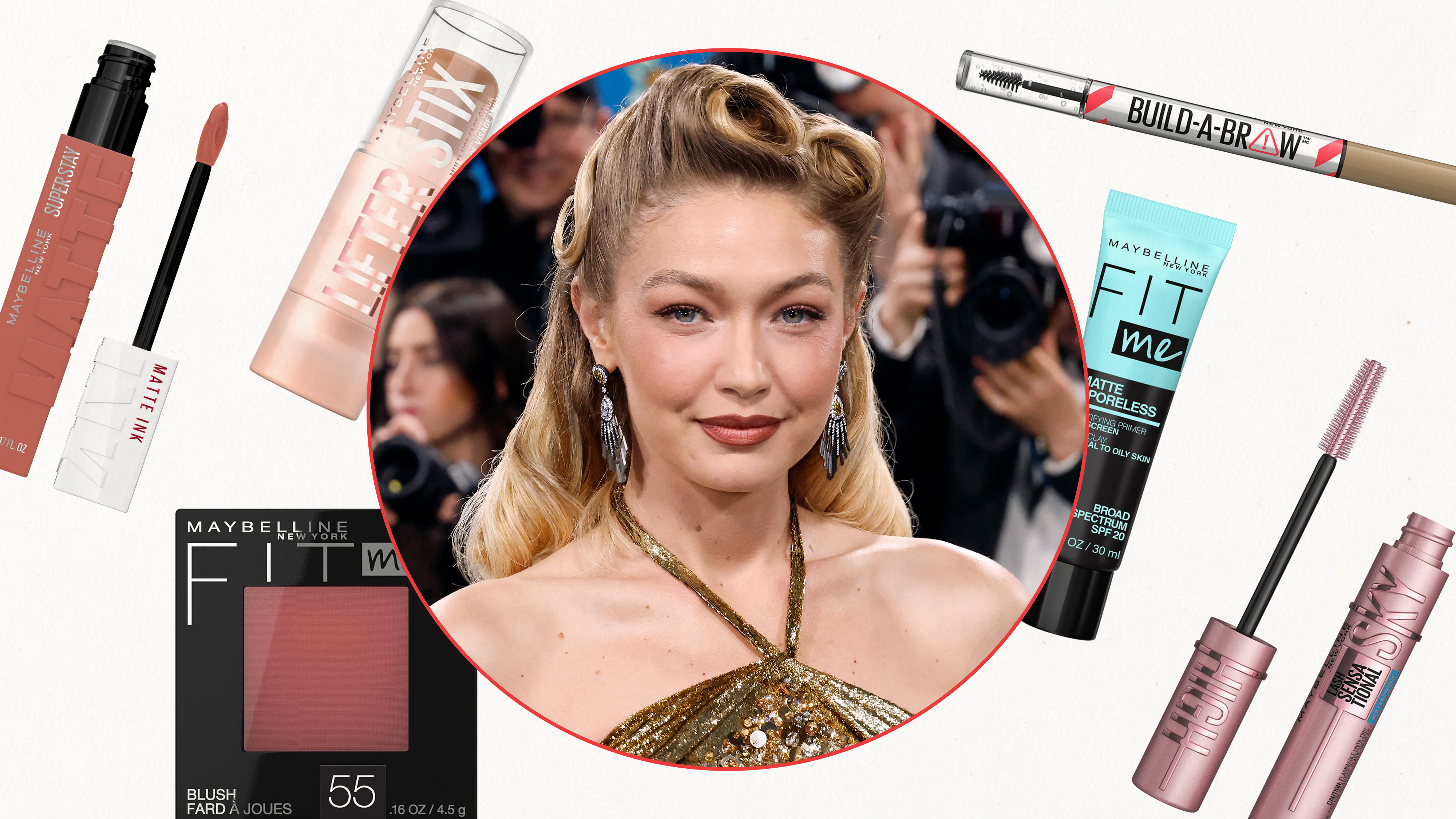 Gigi Hadid drugstore products