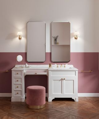 Designing a bathroom vanity