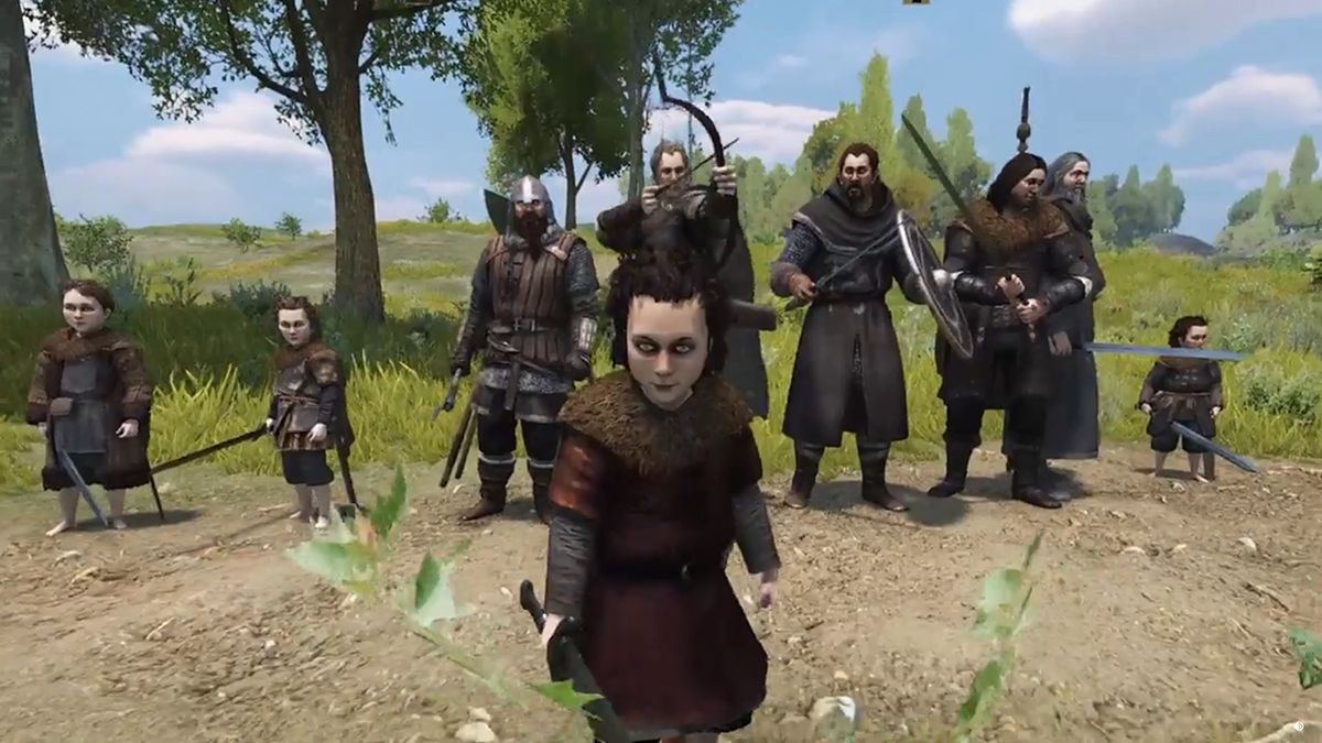 Someone Reunited The Fellowship Of The Ring In Mount Blade 2 Bannerlord Pc Gamer