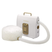 Gold 'N Hot Professional Ionic Soft Bonnet Dryer |RRP: $44.19 (US only)
No hair dryer? No problem! Gold ‘N Hot’s Soft Bonnet Dryer comes complete with an ion generator that has four heat settings (cool, low, medium, and high). Choose your preferred heat, secure the bonnet around your head with the drawstring and sit back while it dries and sets hair. Easy!