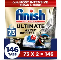 Finish Dishwasher Tablets Ultimate Plus Infinity Shine, 146 Tabs