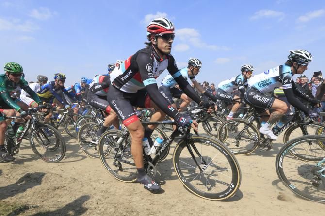 Fabian Cancellara (RadioShack) won his third Roubaix crown in a sprint finish on the Roubaix velodrome