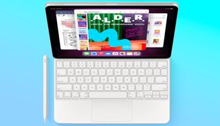 iPad Pro 2022 with keyboard
