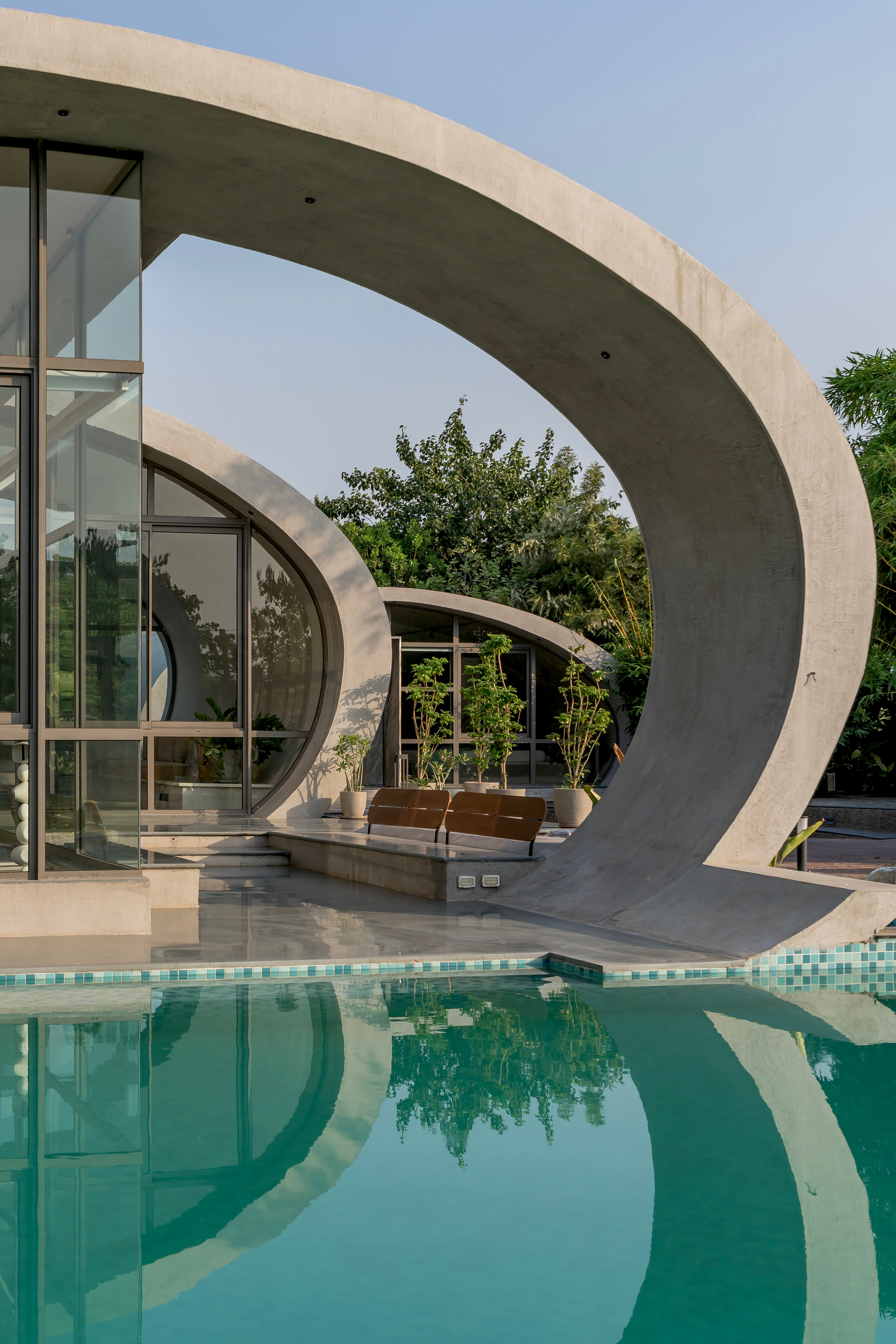 Carapace House, Ahmedabad, by Achyutam Designs