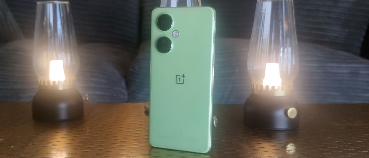 The OnePlus Nord CE 3 Lite on a table