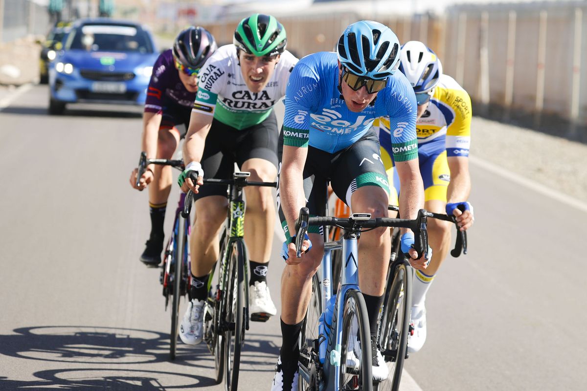 Cycling: XXXIV Clasica de Almer&Atilde;&shy;a / XXXIV Almeria&Acirc;&acute;s Classic /
Breakaway / Escapada / MOLENAAR, Alex (NED) GHYS, Robbe (BEL) MATE, Luis A. (ESP) LAZKANO, Oier (ESP) BAIS, Davide (ITA)
Puebla de Vicar - Roquetas de Mar (183 km) 14-02-2021/
XXXIV Clasica de Almer&Atilde;&shy;a /
Luis Angel Gomez
&Acirc;&copy;PHOTOGOMEZSPORT2021