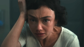 Sydney Chandler looking distraught in Alien: Earth