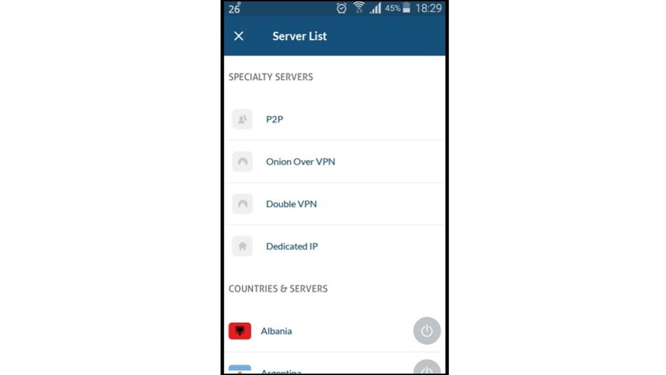 How to connect or switch to a NordVPN server on Android | TechRadar