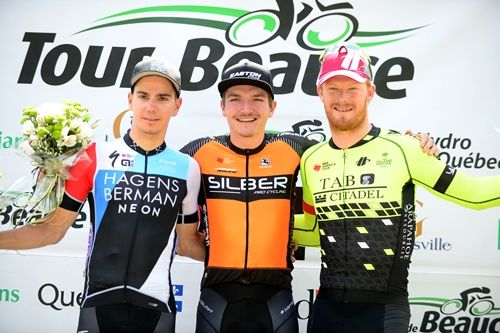 Pier-Andr&eacute; C&ocirc;t&eacute; (Silber Pro Cycling), Rui Oliveira (Hagens Berman Axeon), John Murphy (Holowesko-Citadel) were the top three