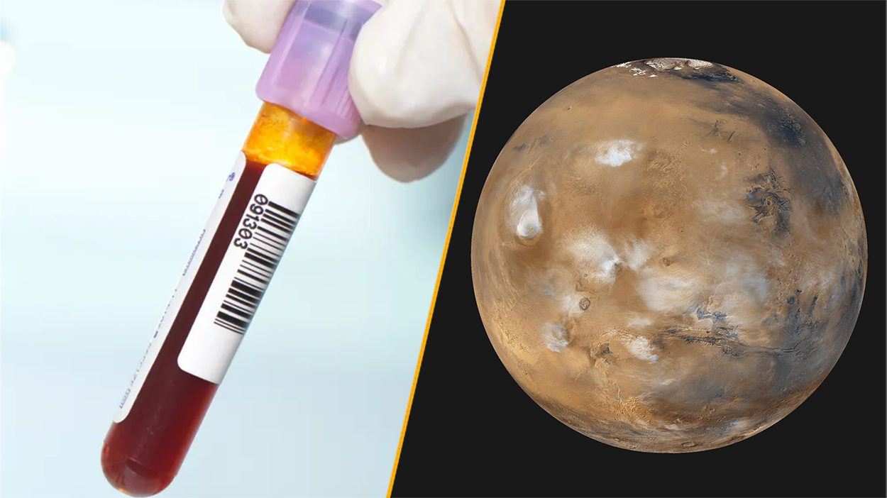 Science news this week: A unique new blood type and 'spiderwebs' on Mars