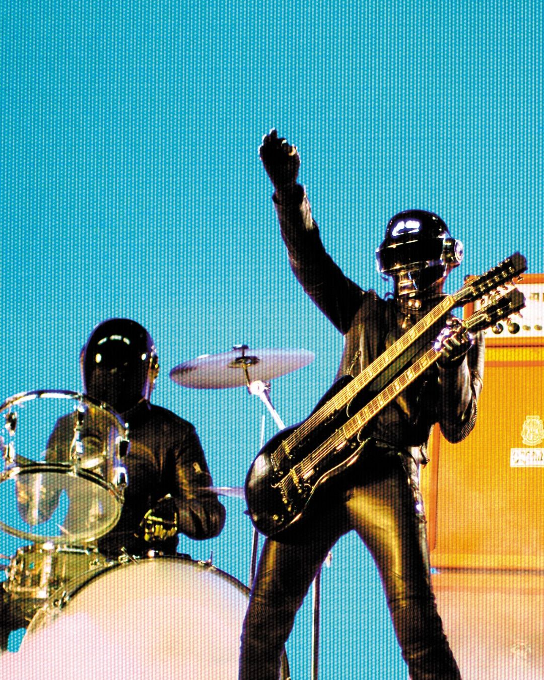 Daft Punk in action