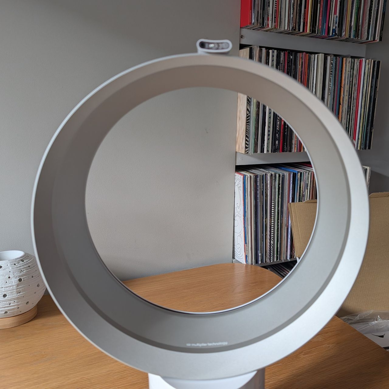Dyson Cool CF1 fan during home testing