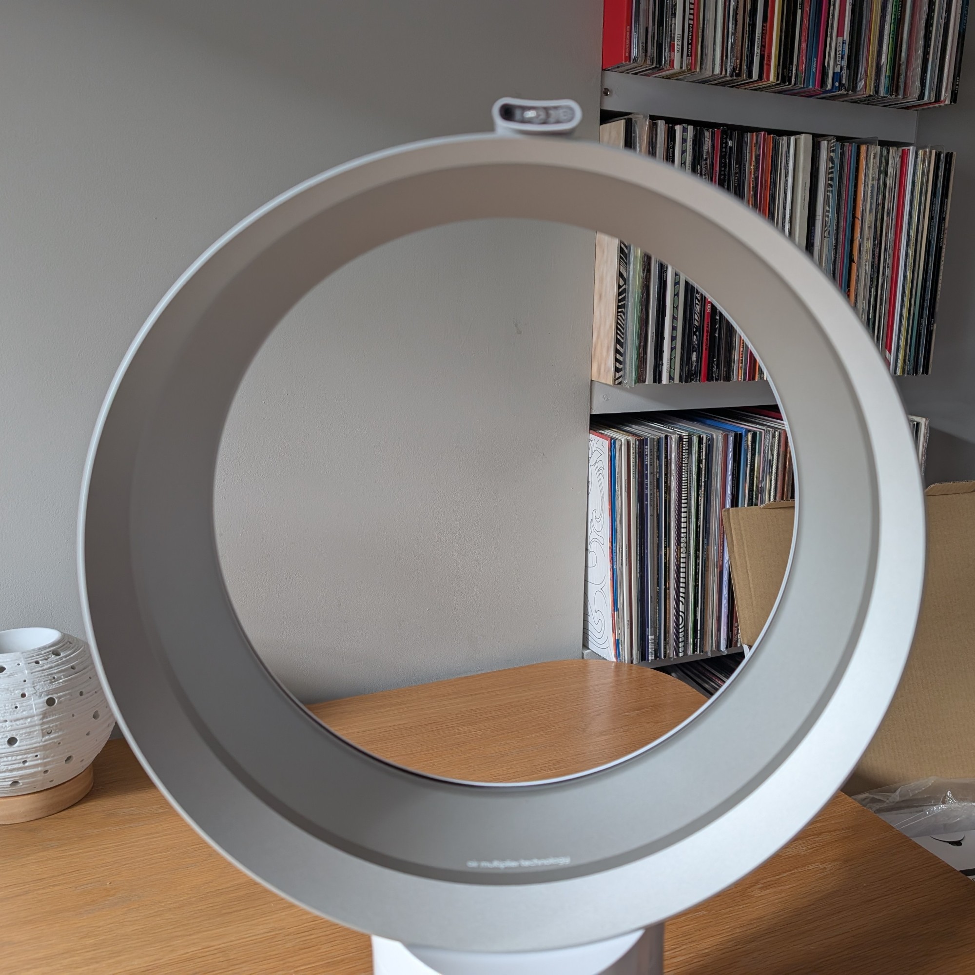 Dyson Cool CF1 fan during home testing