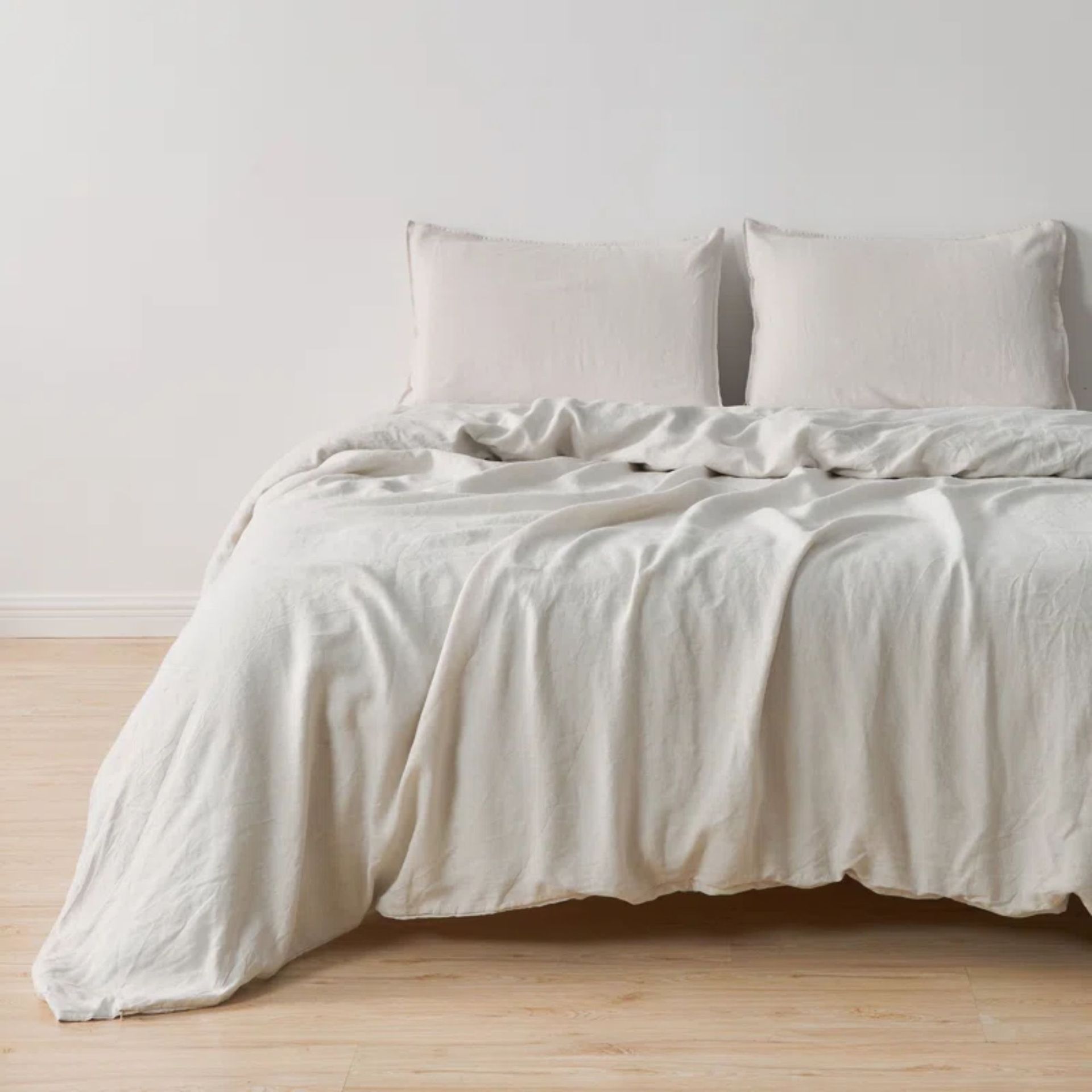 100% European Flax Linen Duvet Cover & Sham Set