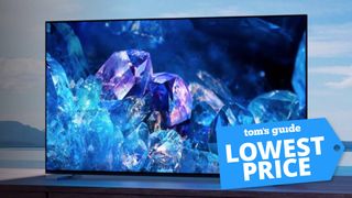 Sony Bravia XR A80K OLED TV with a Tom's Guide deal tag
