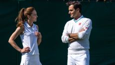 Kate Middleton told off by Roger Federer