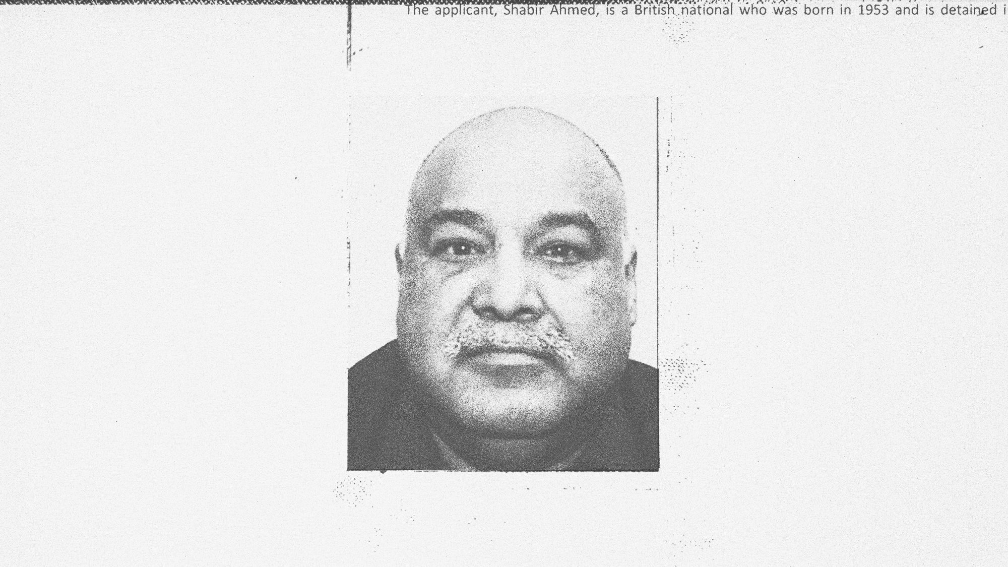 Mugshot of Shabir Ahmed