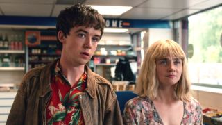 The two main character of The End of the F***ing World.