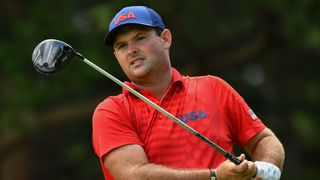 Patrick Reed during the 2020 Olympics in Tokyo