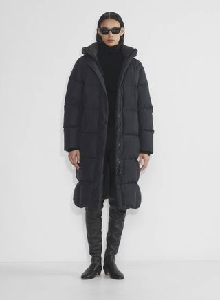 Babaton Crown Puffer Long Coat