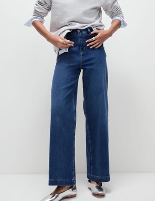 High Waist Wide Leg Jeans