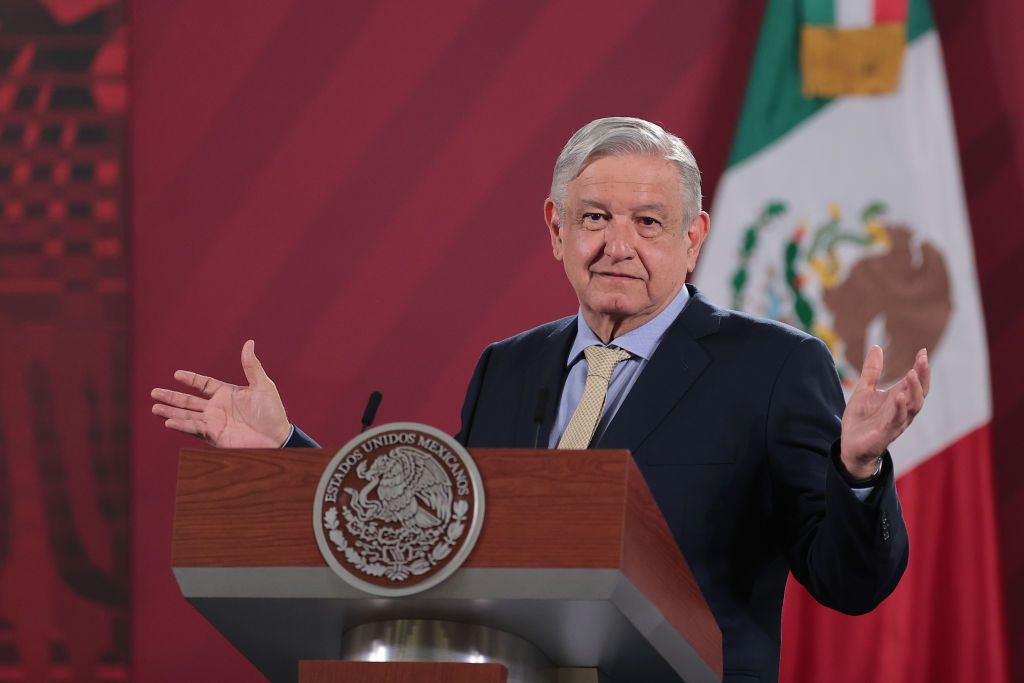 Mexican President Andres Manuel Lopez Obrador.