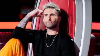 Adam Levine as a coach on The Voice