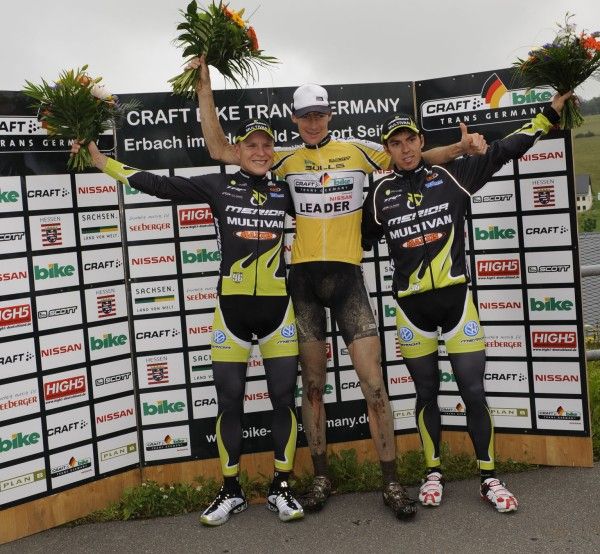 Overall podium