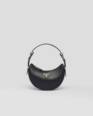 Prada Arqué Leather Mini Shoulder Bag