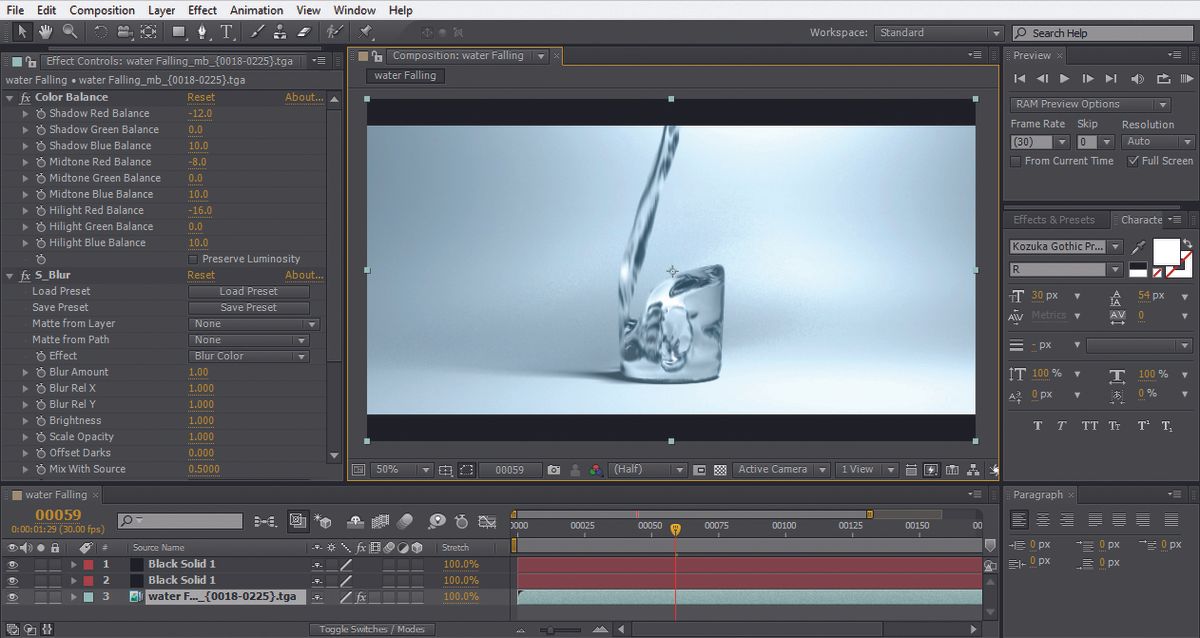Create a pouring water effect in RealFlow Creative Bloq