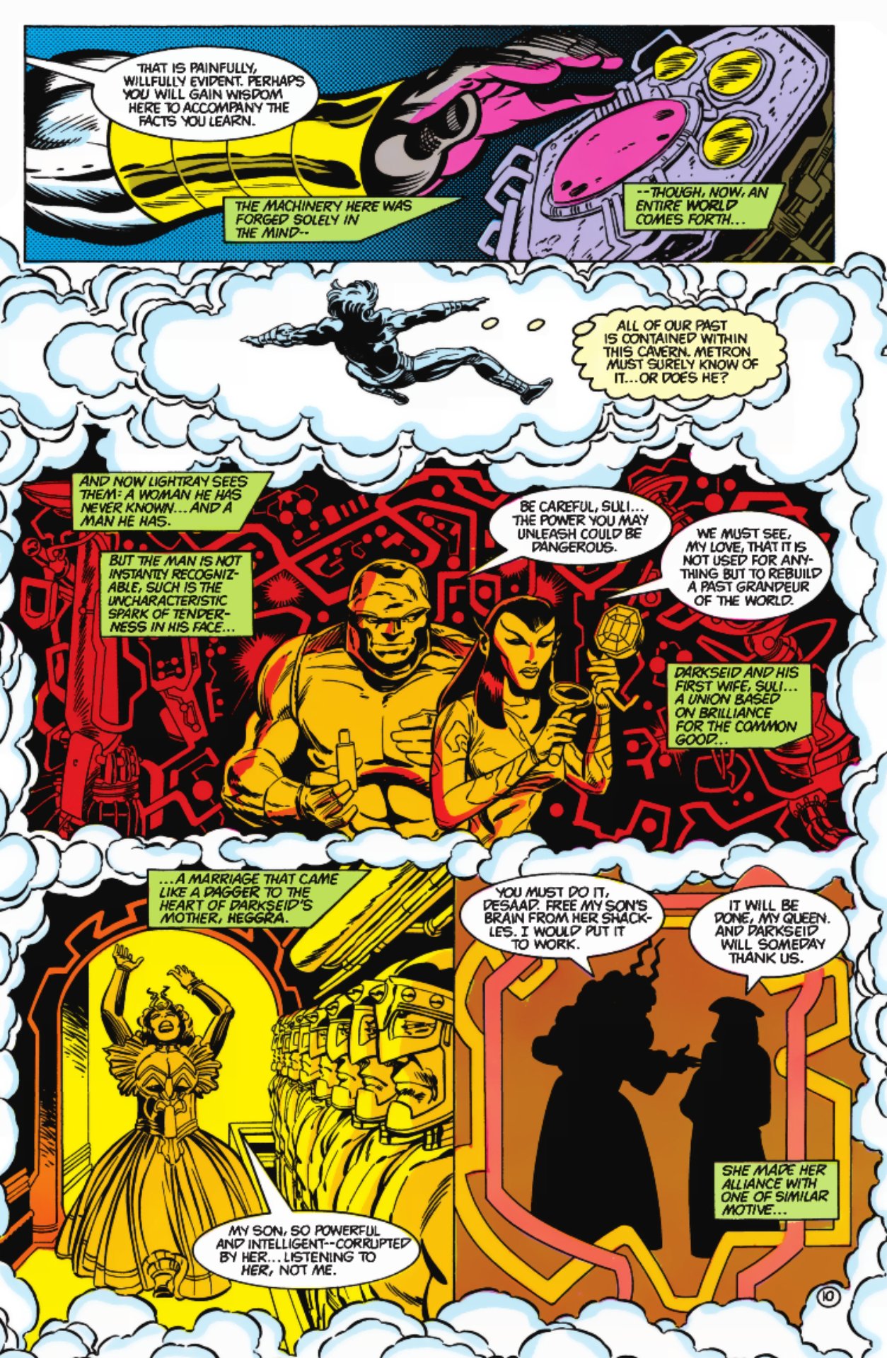 New Gods #8 (1989) Seite ... sehen Sie, Darkseid war nicht immer so schlecht