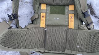 Fjällräven Kajka 55 backpack: frame