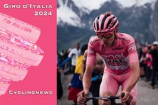 Tadej Pogačar (UAE Team Emirates) on the charge again on stage 15, the queen stage of the 2024 Giro d'Italia