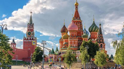 St Basil's Cathedral and the Kremlin