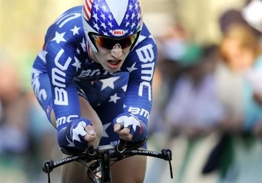 US time trial champion Taylor Phinney (BMC) fell just short of the prologue win, finishing second.