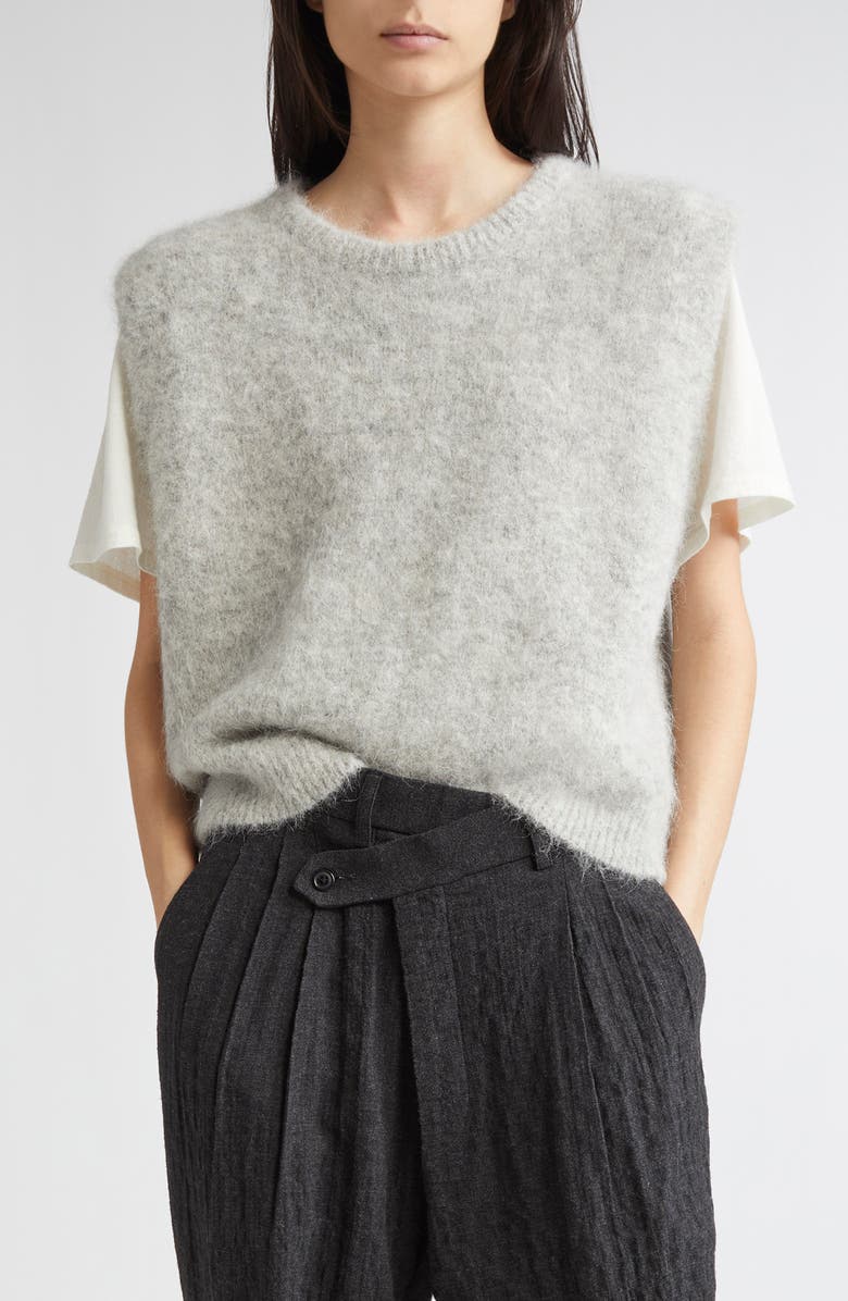 Deep Armhole Sweater Vest