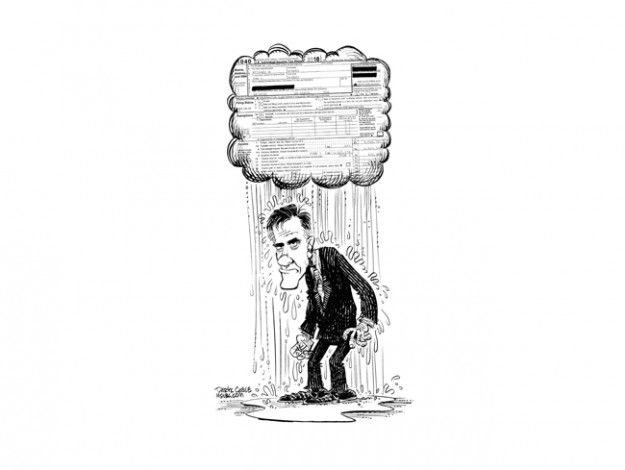 Raining on Mitt&amp;#039;s parade