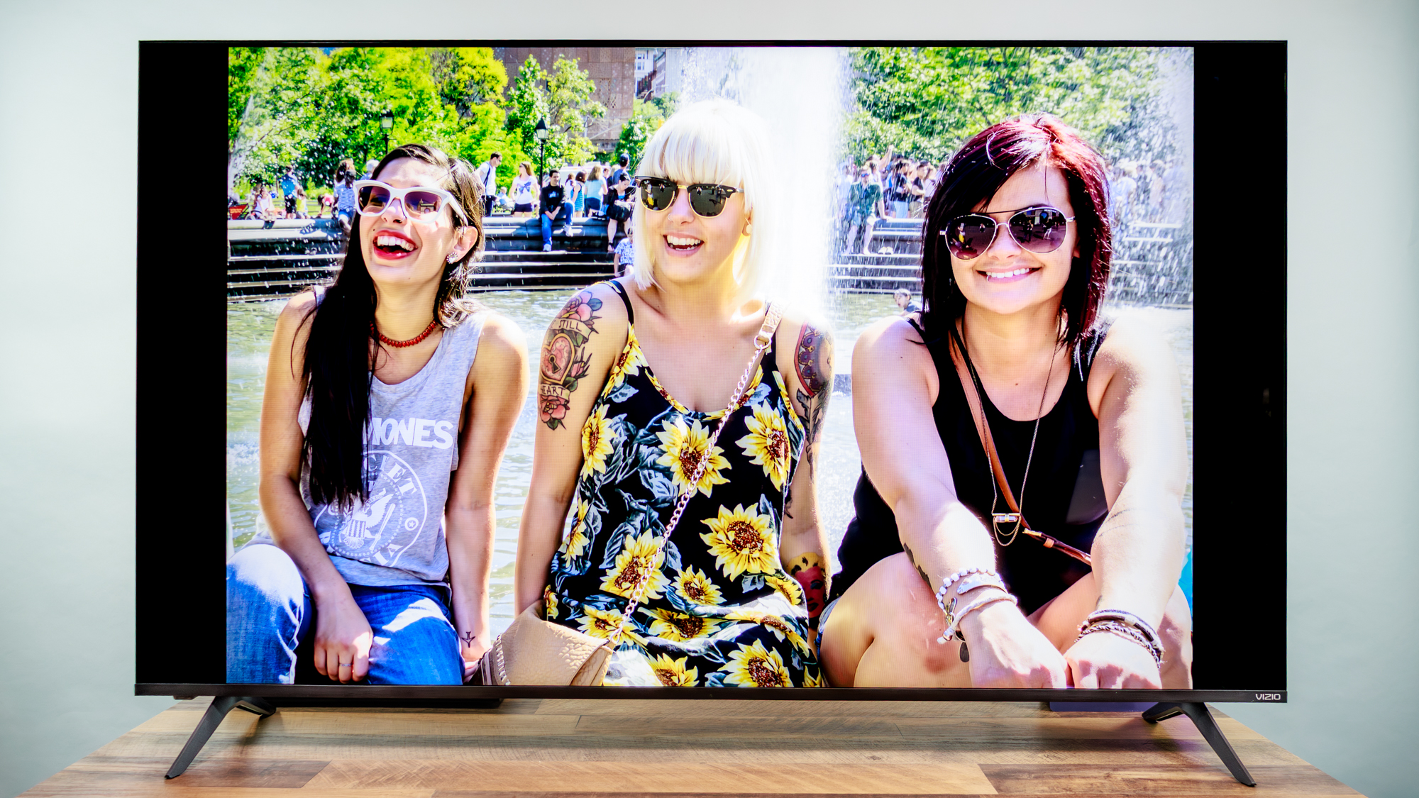 Vizio Mini LED Quantum 4K Smart TV on a table