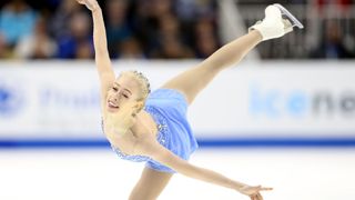 Sports, Ice skating, Figure skating, Figure skate, Skating, Axel jump, Ice dancing, Individual sports, Recreation, Jumping,