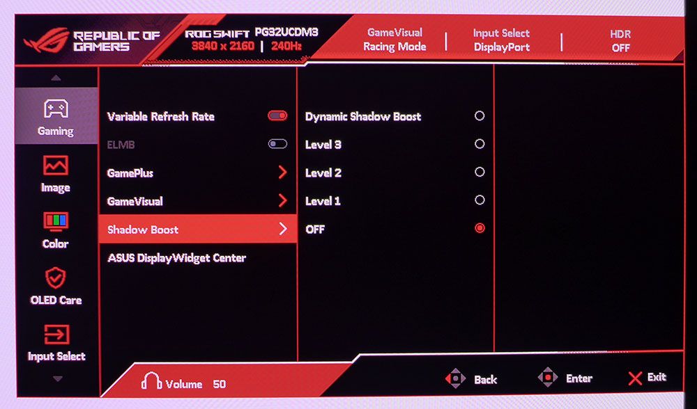 Asus ROG Swift PG32UCDM3