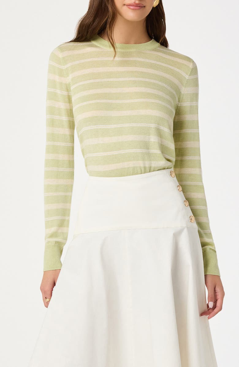 Stripe Crewneck Sweater