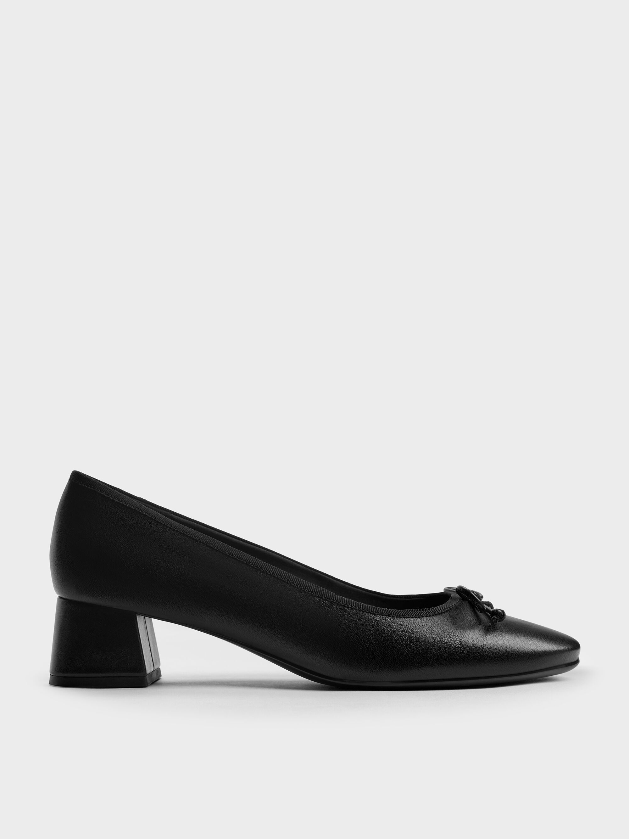 Charles &amp;amp; Keith, Bow Ballet Pumps