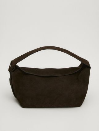 Massimo Dutti, Split Suede Leather Shoulder Bag